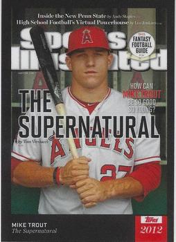 2021 Topps x Sports Illustrated #1 Mike Trout Front