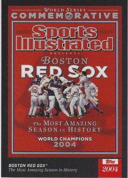 2021 Topps x Sports Illustrated #6 Boston Red Sox Front