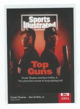 2021 Topps x Sports Illustrated #34 Frank Thomas / Ken Griffey Jr. Front