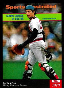 2021 Topps x Sports Illustrated #63 Carlton Fisk Front