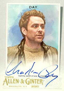 2020 Topps Allen & Ginter - Full-Size Autographs #FSA-CD Charlie Day Front