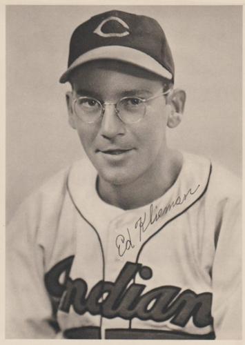 1948 Cleveland Indians #NNO Ed Klieman Front