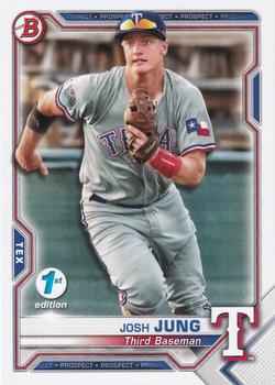 2021 Bowman 1st Edition #BFE-38 Josh Jung Front