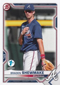 2021 Bowman 1st Edition #BFE-48 Braden Shewmake Front