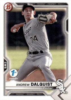 2021 Bowman 1st Edition #BFE-64 Andrew Dalquist Front