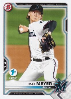 2021 Bowman 1st Edition #BFE-66 Max Meyer Front