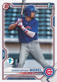 2021 Bowman 1st Edition #BFE-131 Christopher Morel Front