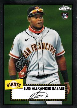 2021 Topps Chrome Platinum Anniversary #86 Luis Alexander Basabe Front