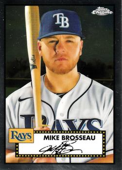 2021 Topps Chrome Platinum Anniversary #416 Mike Brosseau Front