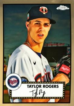 2021 Topps Chrome Platinum Anniversary #430 Taylor Rogers Front