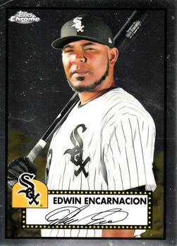 2021 Topps Chrome Platinum Anniversary #447 Edwin Encarnacion Front