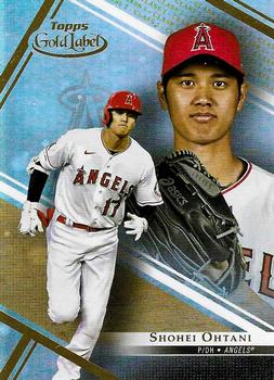 2021 Topps Gold Label #7 Shohei Ohtani Front