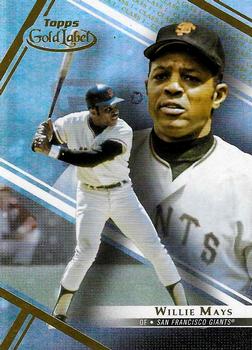 2021 Topps Gold Label #10 Willie Mays Front