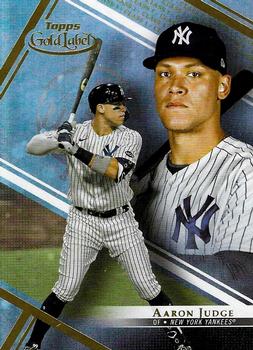2021 Topps Gold Label #43 Aaron Judge Front