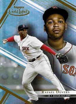 2021 Topps Gold Label #48 Rafael Devers Front