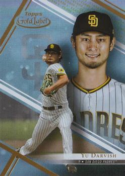 2021 Topps Gold Label #51 Yu Darvish Front