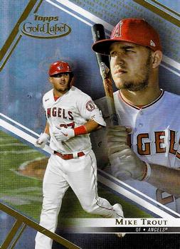2021 Topps Gold Label #52 Mike Trout Front