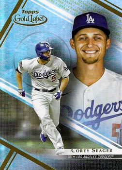 2021 Topps Gold Label #90 Corey Seager Front
