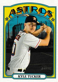 2021 Topps Heritage - French Variation #111 Kyle Tucker Front
