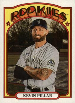 2021 Topps Heritage - French Variation #236 Kevin Pillar Front