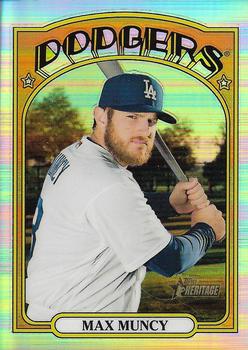 2021 Topps Heritage - Chrome Refractor #2 Max Muncy Front