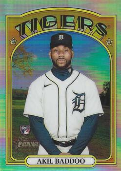 2021 Topps Heritage - Chrome Refractor #540 Akil Baddoo Front