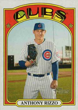 2021 Topps Heritage - Mini #175 Anthony Rizzo Front