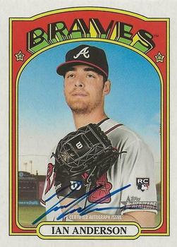 2021 Topps Heritage - Real One Autographs #ROA-IA Ian Anderson Front