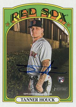 2021 Topps Heritage - Real One Autographs #ROA-TH Tanner Houck Front