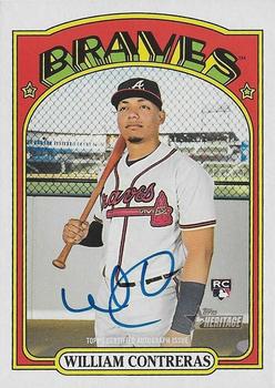 2021 Topps Heritage - Real One Autographs #ROA-WCO William Contreras Front
