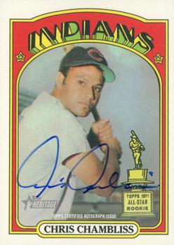 2021 Topps Heritage - Real One Autographs #ROA-CCH Chris Chambliss Front