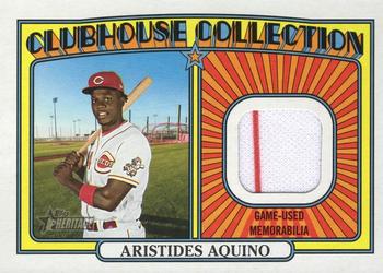 2021 Topps Heritage - Clubhouse Collection Relics #CCR-AA Aristides Aquino Front