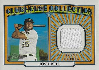 2021 Topps Heritage - Clubhouse Collection Relics #CCR-JBE Josh Bell Front