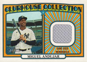 2021 Topps Heritage - Clubhouse Collection Relics #CCR-MA Miguel Andujar Front
