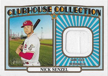 2021 Topps Heritage - Clubhouse Collection Relics #CCR-NS Nick Senzel Front