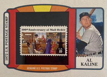 2021 Topps Heritage - 1972 U.S. Postage Stamp Relics #PSR-AK Al Kaline Front