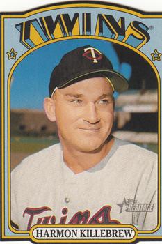 2021 Topps Heritage - 1972 Topps Die Cuts #72DC-5 Harmon Killebrew Front