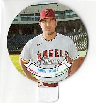 2021 Topps Heritage - 1972 Topps Candy Lids #2 Mike Trout Front