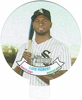 2021 Topps Heritage - 1972 Topps Candy Lids #24 Luis Robert Front