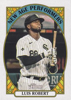 2021 Topps Heritage - New Age Performers #NAP-1 Luis Robert Front