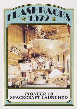 2021 Topps Heritage - News Flashbacks #NF-PIO Pioneer 10 Spacecraft Launched Front
