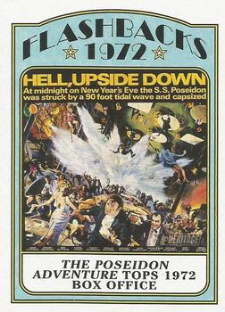2021 Topps Heritage - News Flashbacks #NF-POS The Poseidon Adventure Tops 1972 Box Office Front