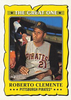 2021 Topps Heritage - The Great One #GO-16 Roberto Clemente Front