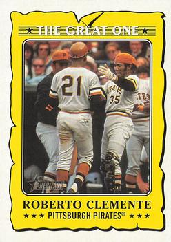 2021 Topps Heritage - The Great One #GO-18 Roberto Clemente Front