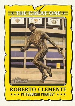 2021 Topps Heritage - The Great One #GO-25 Roberto Clemente Front