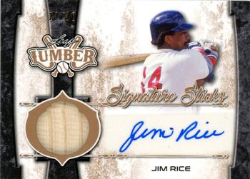 2021 Leaf Lumber - Signature Sticks Autographs Bronze #SS-JR1 Jim Rice Front