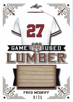 2021 Leaf Lumber - Game Used Lumber Bronze #GUL-36 Fred McGriff Front