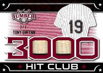2021 Leaf Lumber - The 3000 Hit Club Red #3HC-19 Tony Gwynn Front