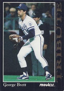 1993 Pinnacle - Tribute #4 George Brett Front