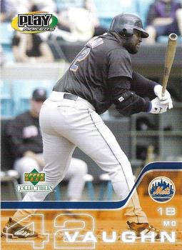 2002 Upper Deck Collectibles MLB PlayMakers Special Edition #MV-2002 Mo Vaughn Front